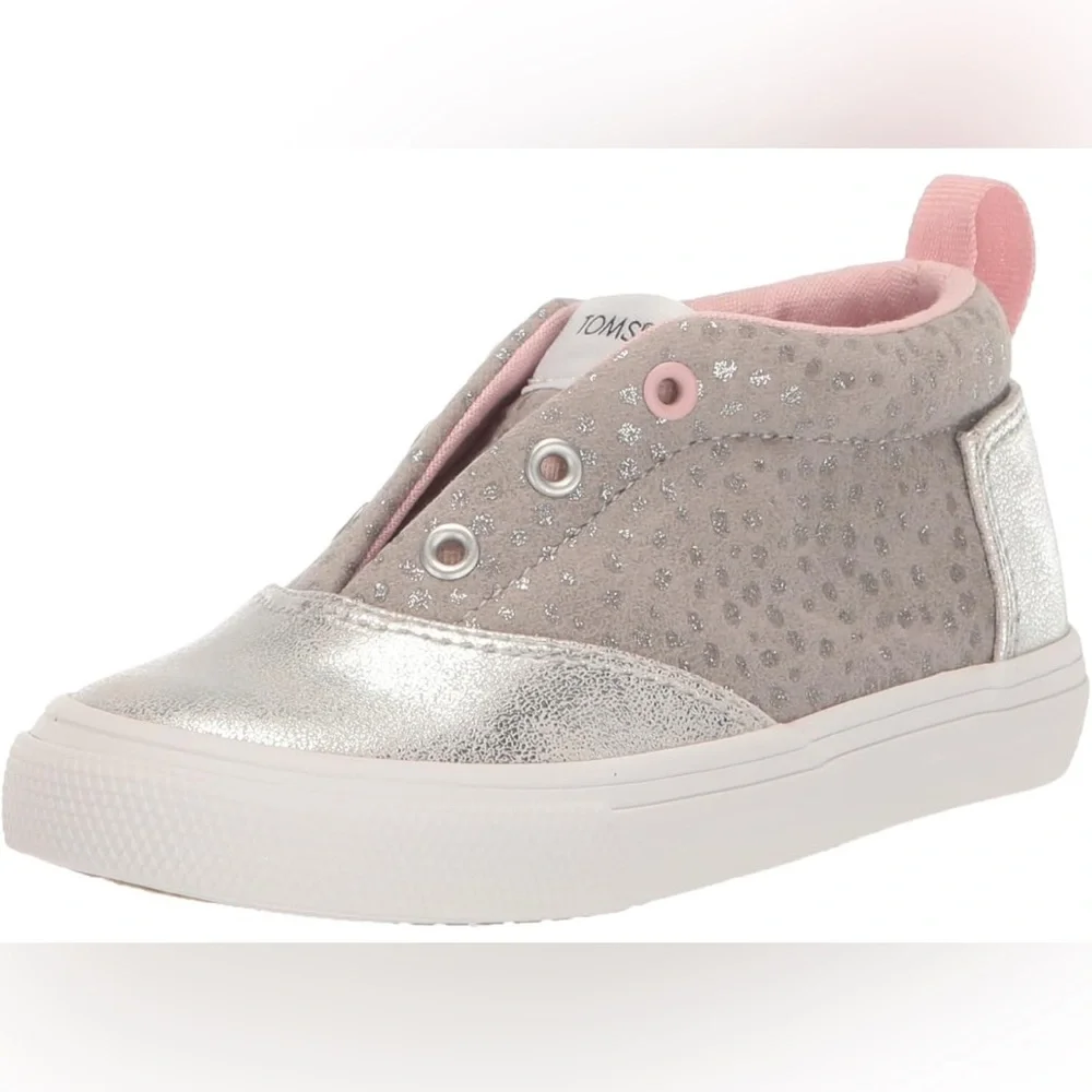 Toms Girl’s Fenix Mid Sneaker, size 5T
